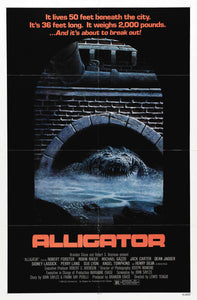 Poster Película Alligator