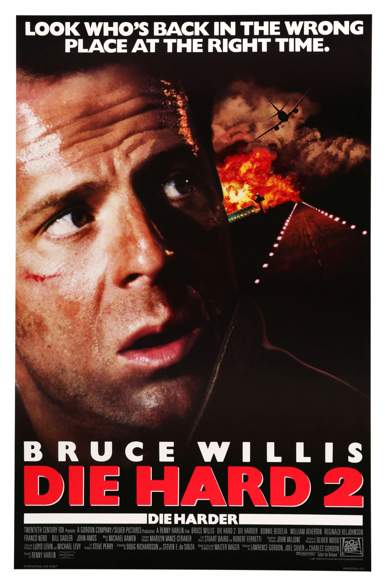 Poster Película Die Hard 2 – Movie Poster Mexico