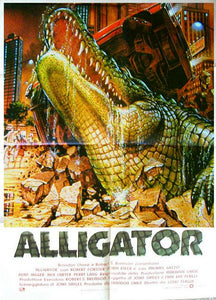 Poster Película Alligator