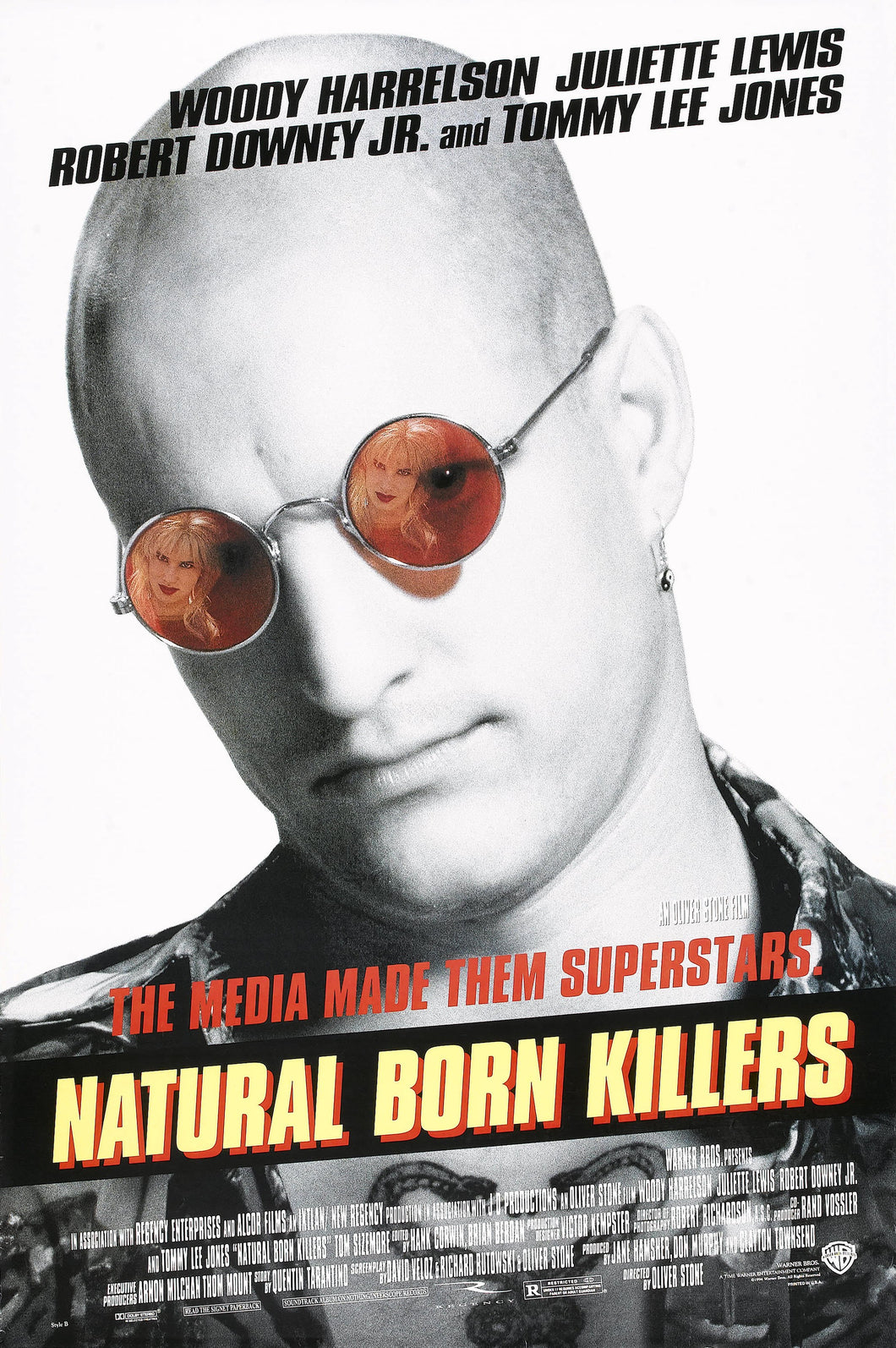 Poster Película Natural Born Killers