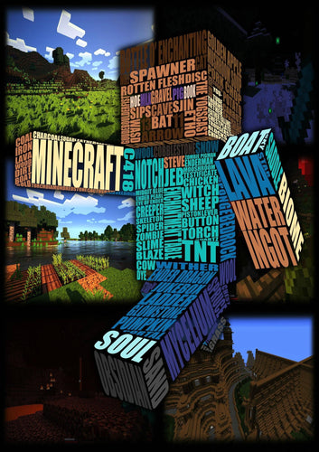 Poster Juego Minecraft