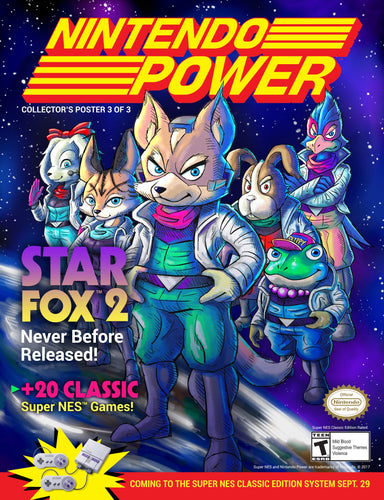 Poster Juego Star Fox 2