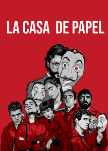 Poster Película La Casa de Papel