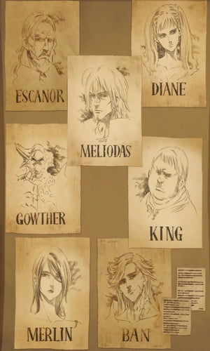 Poster Anime Seven Deadly Sins 6