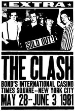 Cargar imagen en el visor de la galería, Poster Banda The Clash