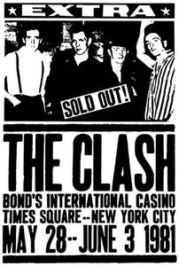 Poster Banda The Clash