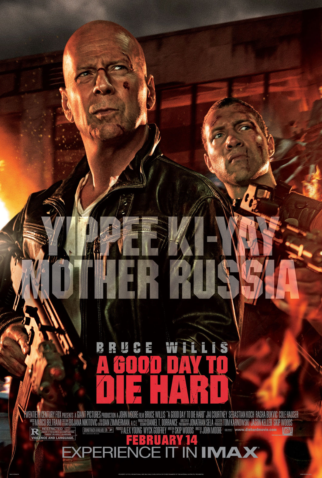 Poster Película A Good Day to Die Hard
