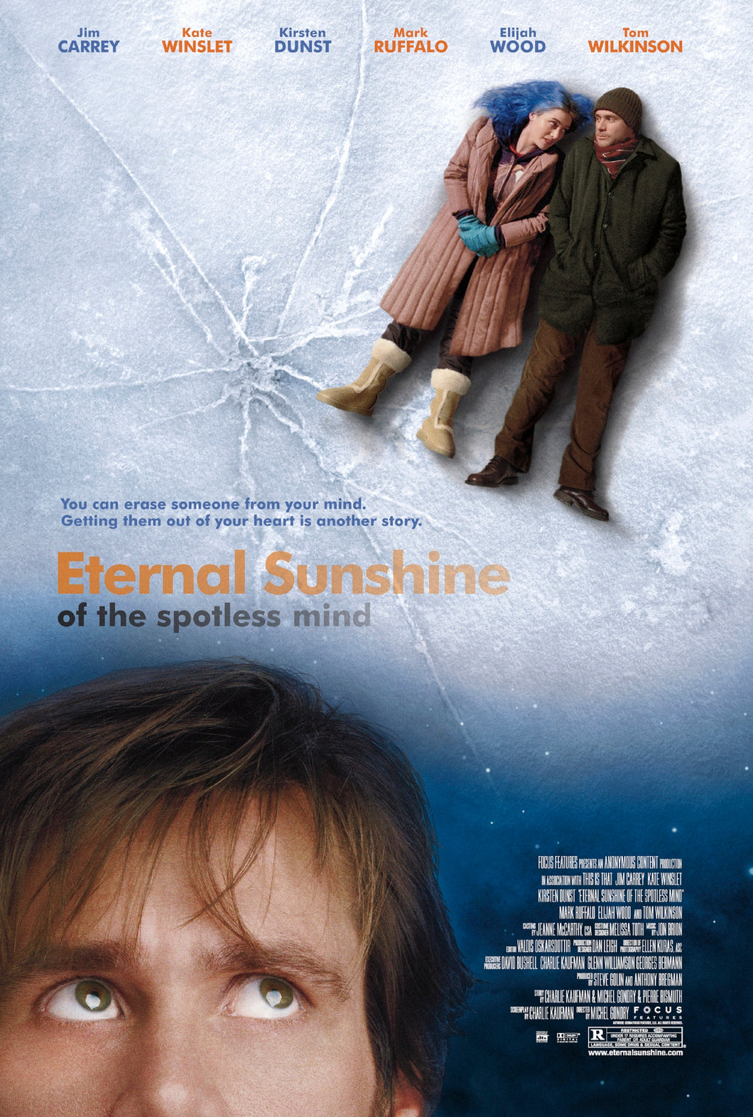 Poster Pelicula Eternal Sunshine of the Spotless Mind