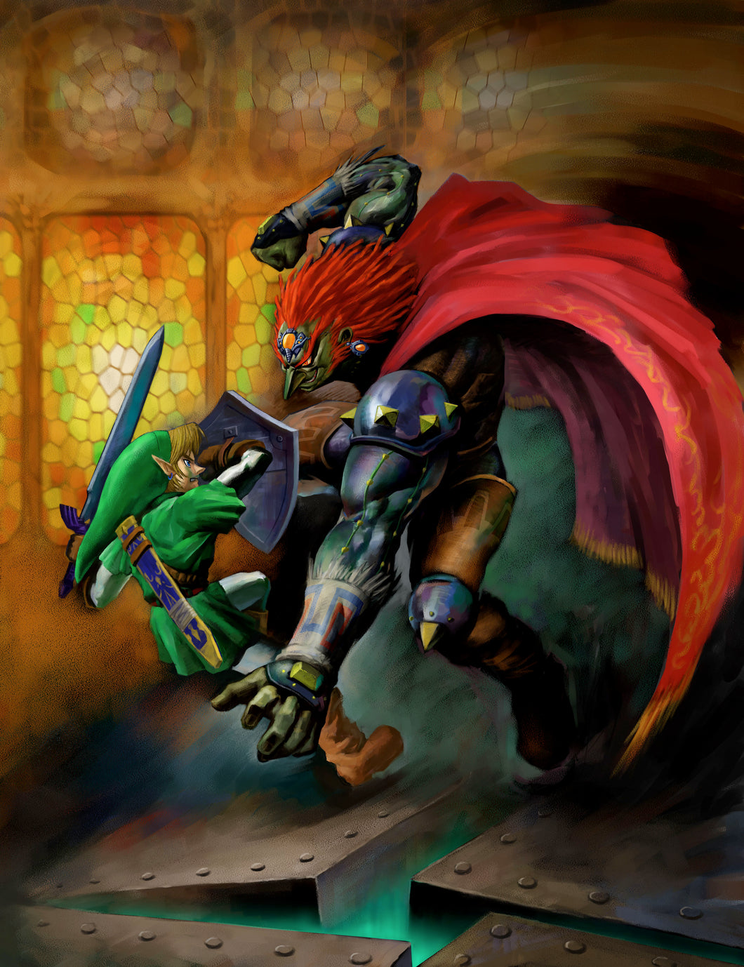Poster Juego The Legend of Zelda 4