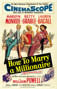 Poster Película How to Marry a Millionaire