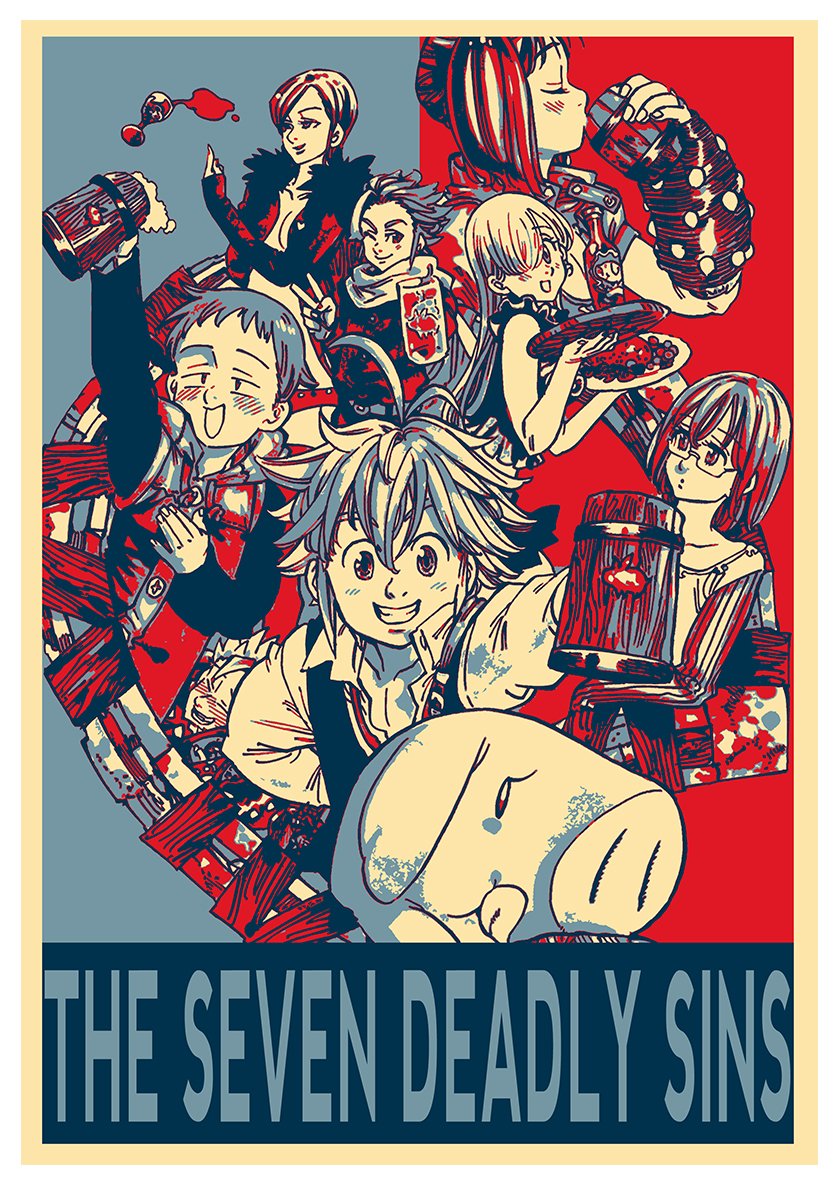 Poster Anime Seven Deadly Sins 2
