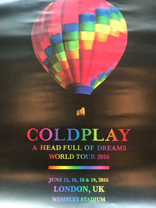 Poster Banda Coldplay
