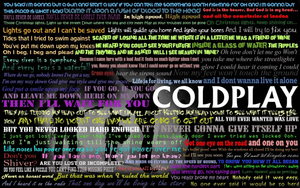 Poster Banda Coldplay