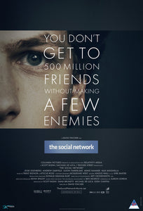 Poster Película Social Network
