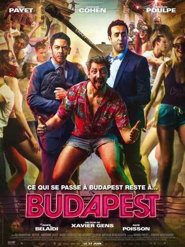 Poster Pelicula Budapest