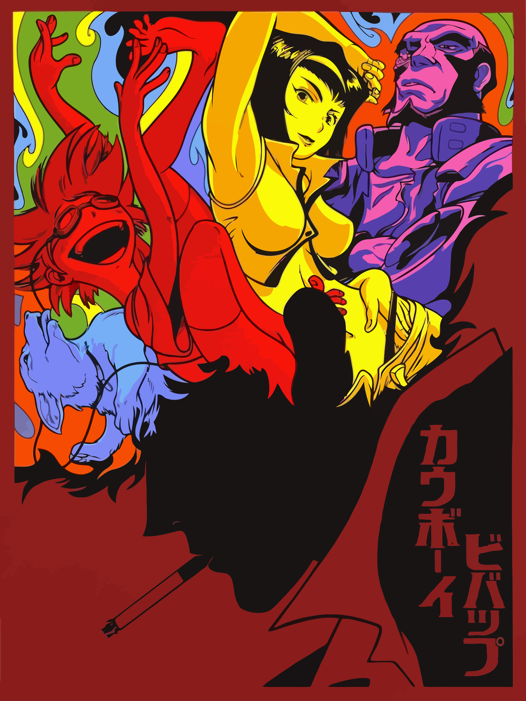 Poster Anime Cowboy Bepop 8