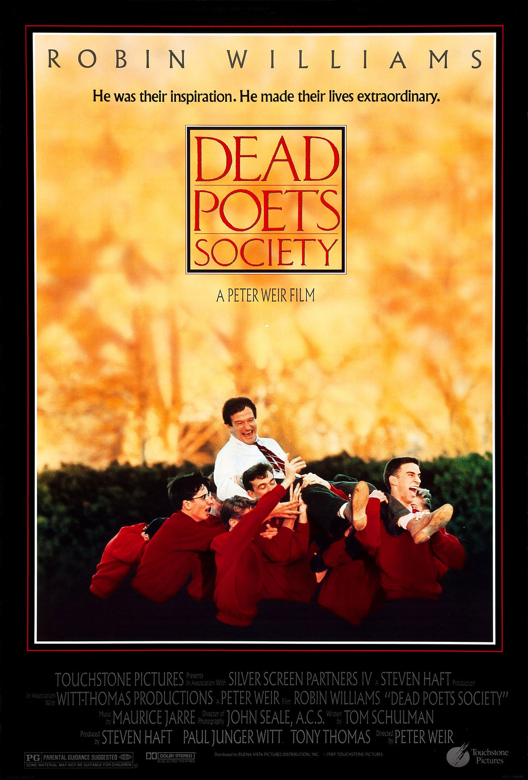 Poster Pelicula Dead Poets Society