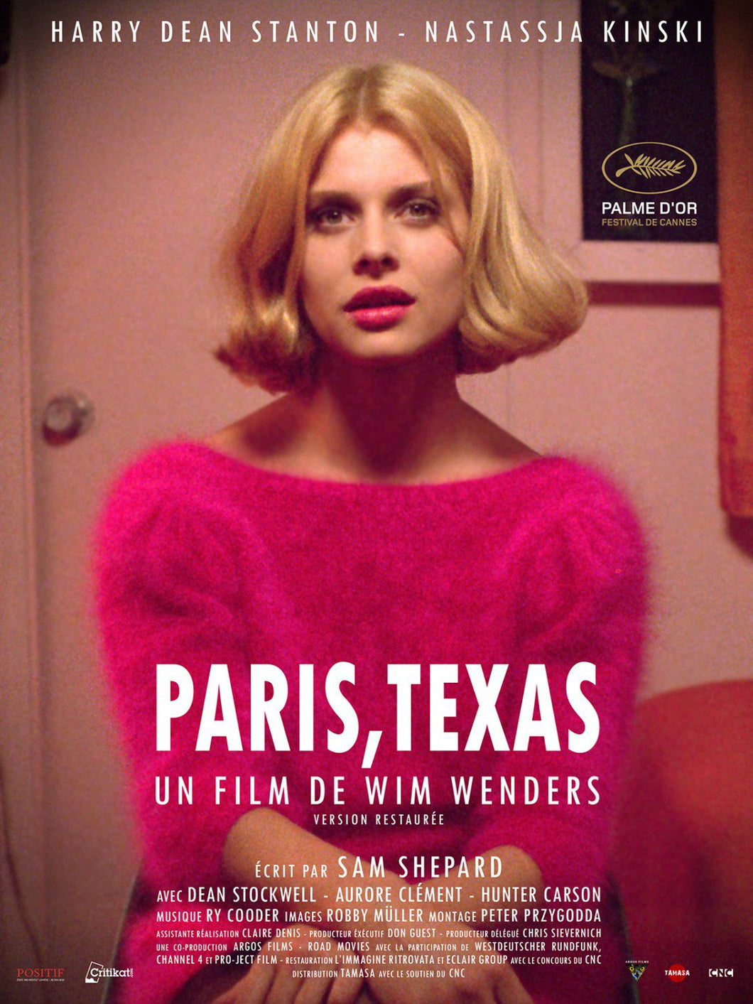 Poster Película  Paris, Texas (1984)