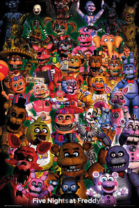 Poster Videojuego Five Nights At Freddy´s