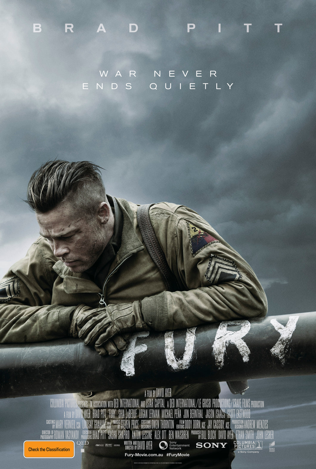 Poster Película Fury