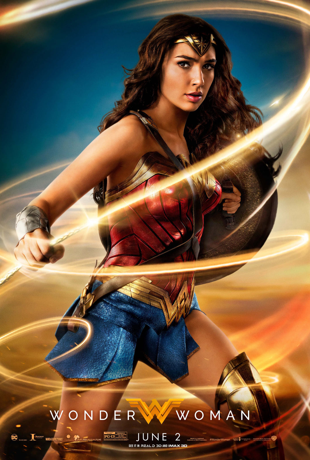 Poster Pelicula Wonder Woman 9