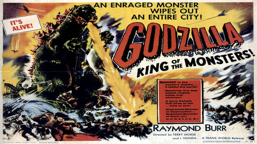 Poster Pelicula Godzilla, King of the Monsters!
