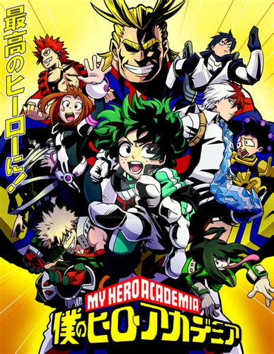 Poster Anime Boku No Hero