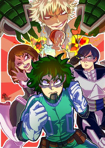 Poster Anime Boku No Hero