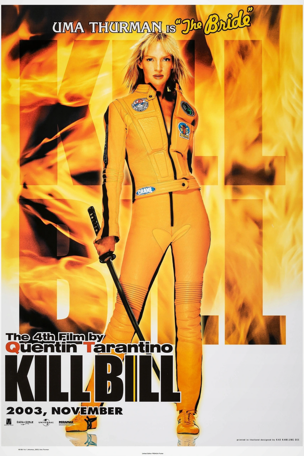 Poster Película Kill Bill: Vol. 1 4