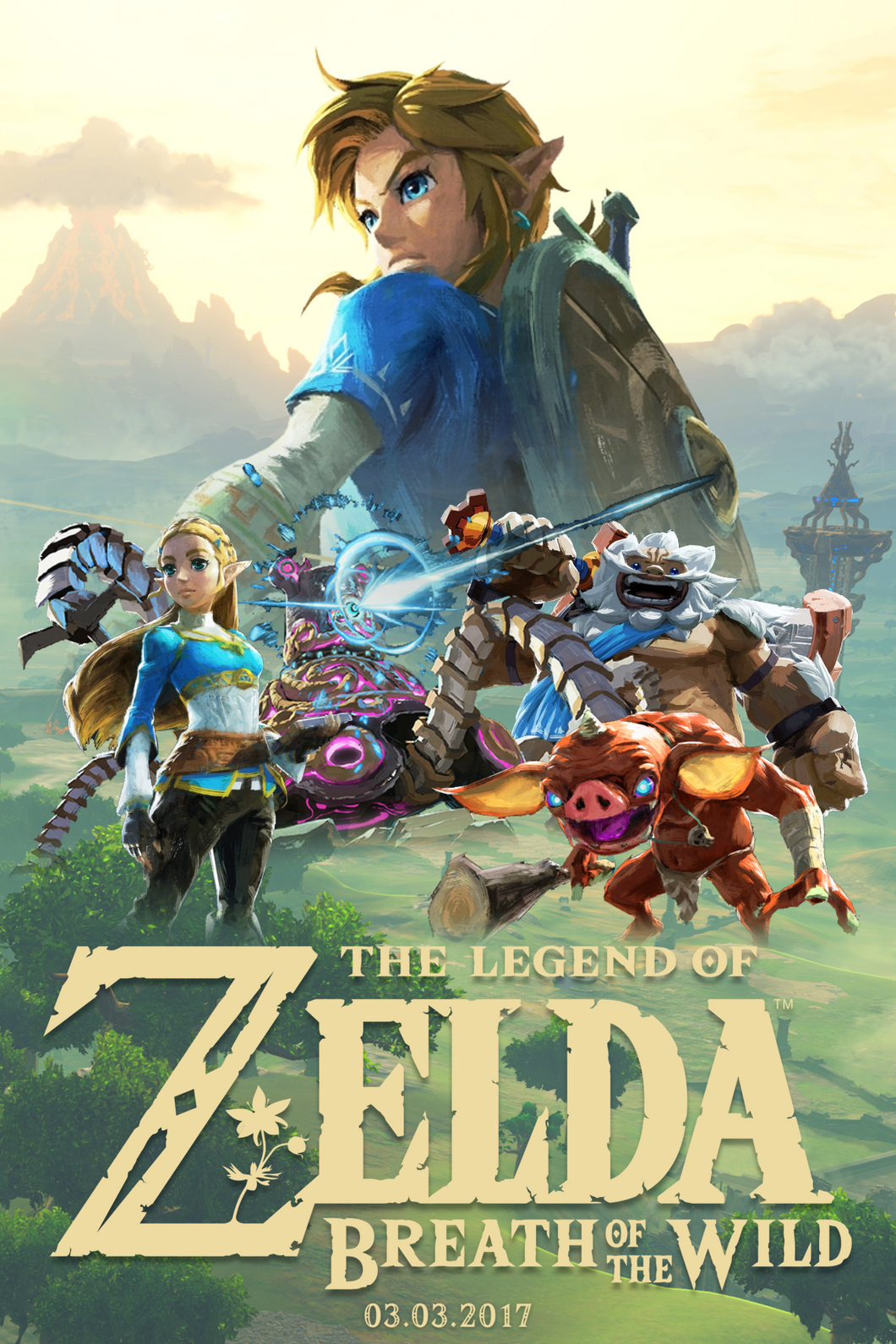 Poster Juego The Legend of Zelda 14