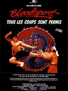 Poster Película Blood Sport