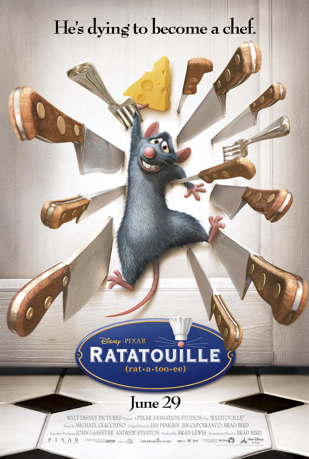 Poster Pelicula Ratatouille