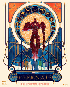 Poster Película Eternals (2021)