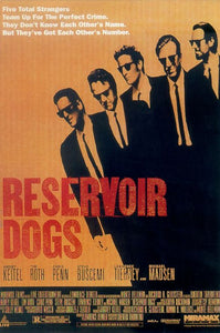 Poster Película Reservoir Dogs
