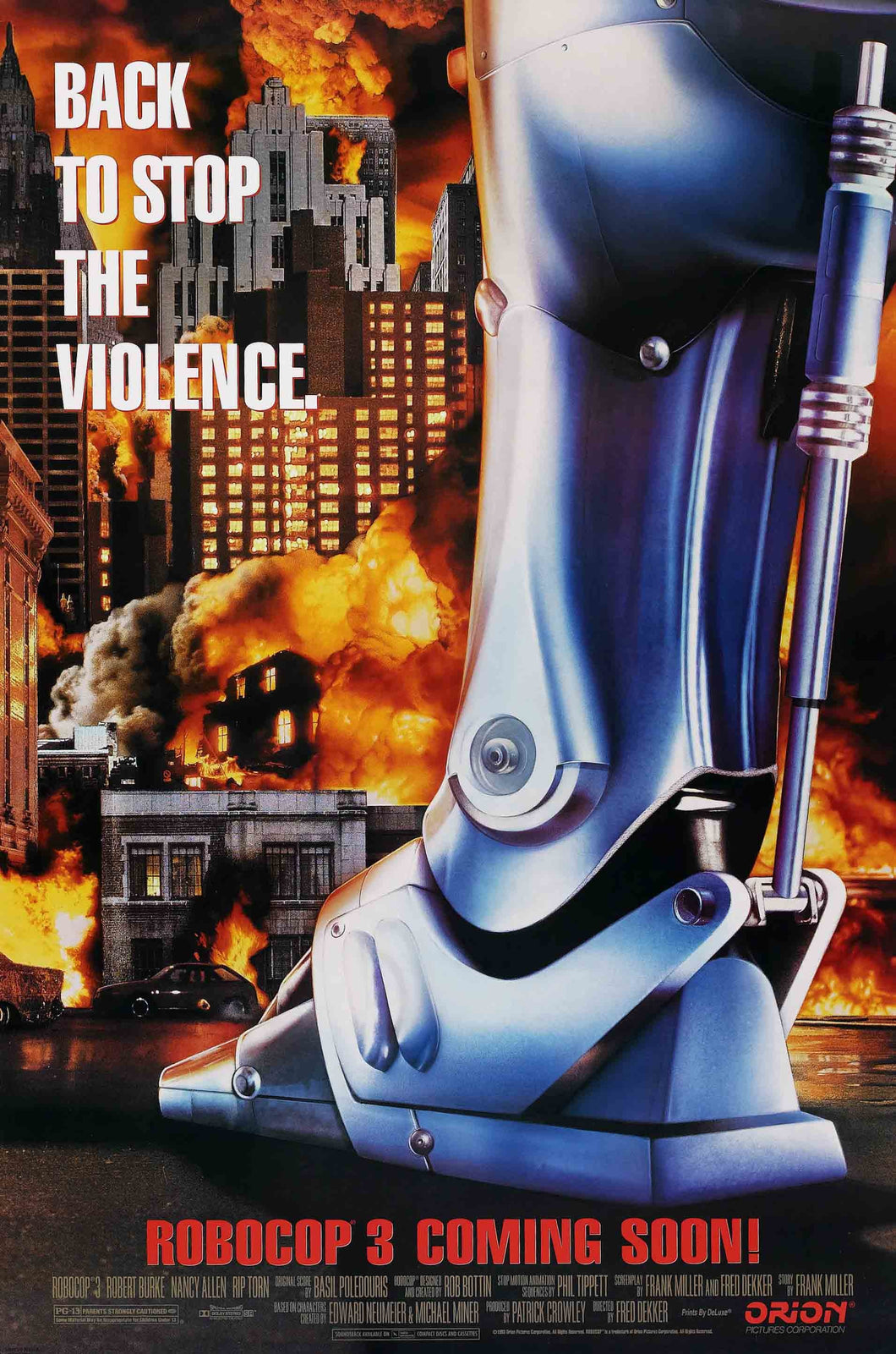 Poster Película RoboCop 3