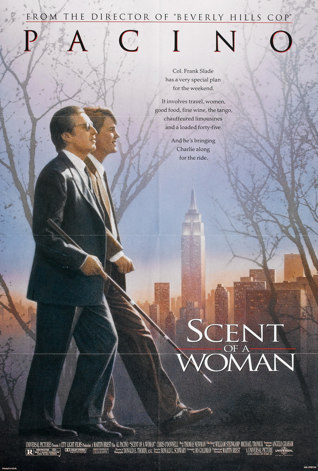 Poster Película Scent of a woman