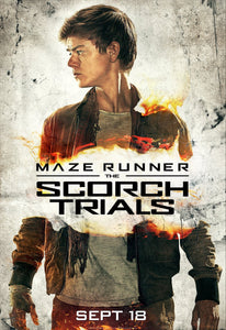 Poster Película Maze Runner: Scorch Trials
