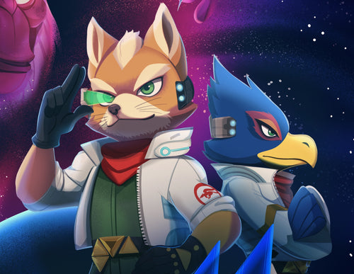 Poster Juego Star Fox 9