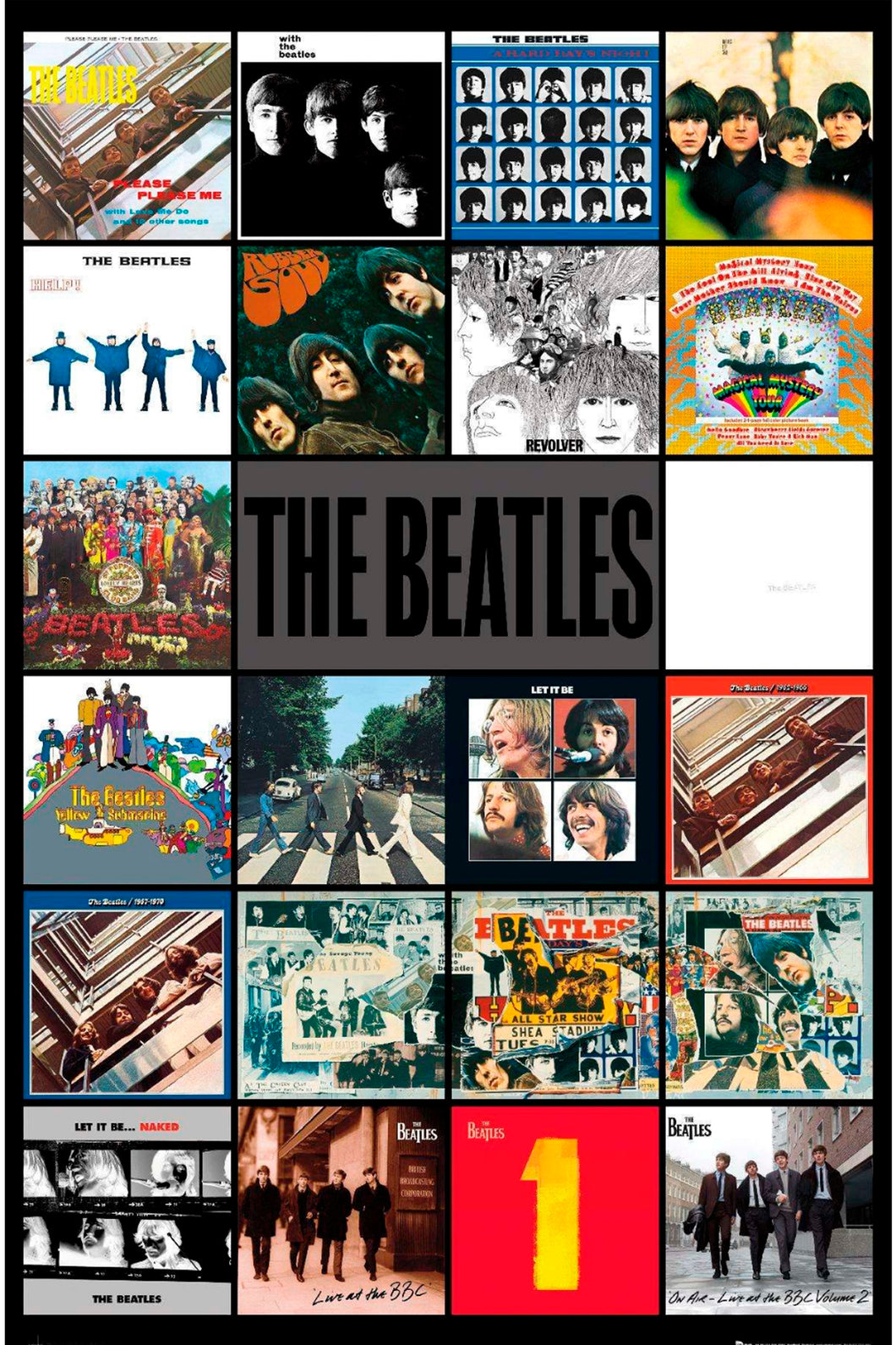 Poster de Banda The Beatles 4