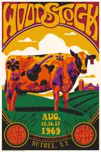 Cargar imagen en el visor de la galería, Poster Woodstock