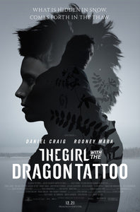 Poster Película The Girl with the Dragon Tattoo