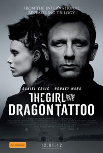 Poster Película The Girl with the Dragon Tattoo
