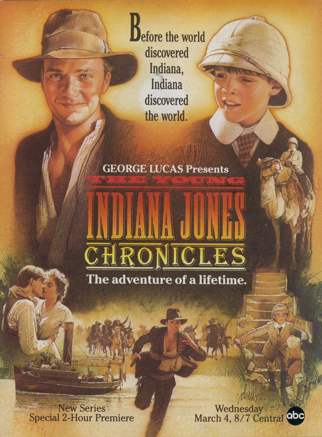 Poster Serie The Young Indiana Jones Chronicles