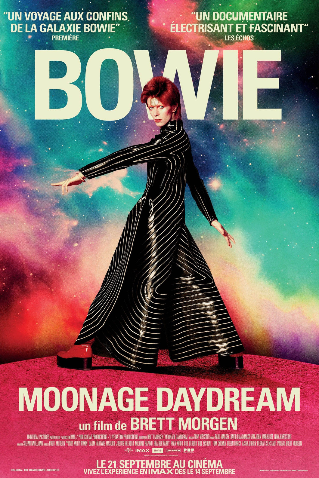 Poster Pelicula Moonage Daydream (2022)