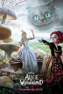 Poster Película Alice in Wonderland (2010)