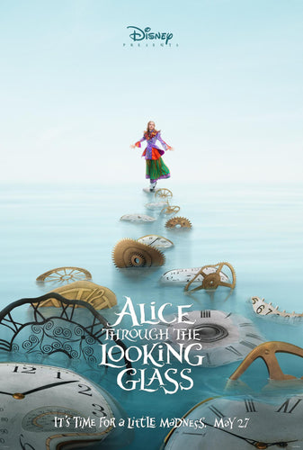 Poster Película Alice Through the Looking Glass (2016)