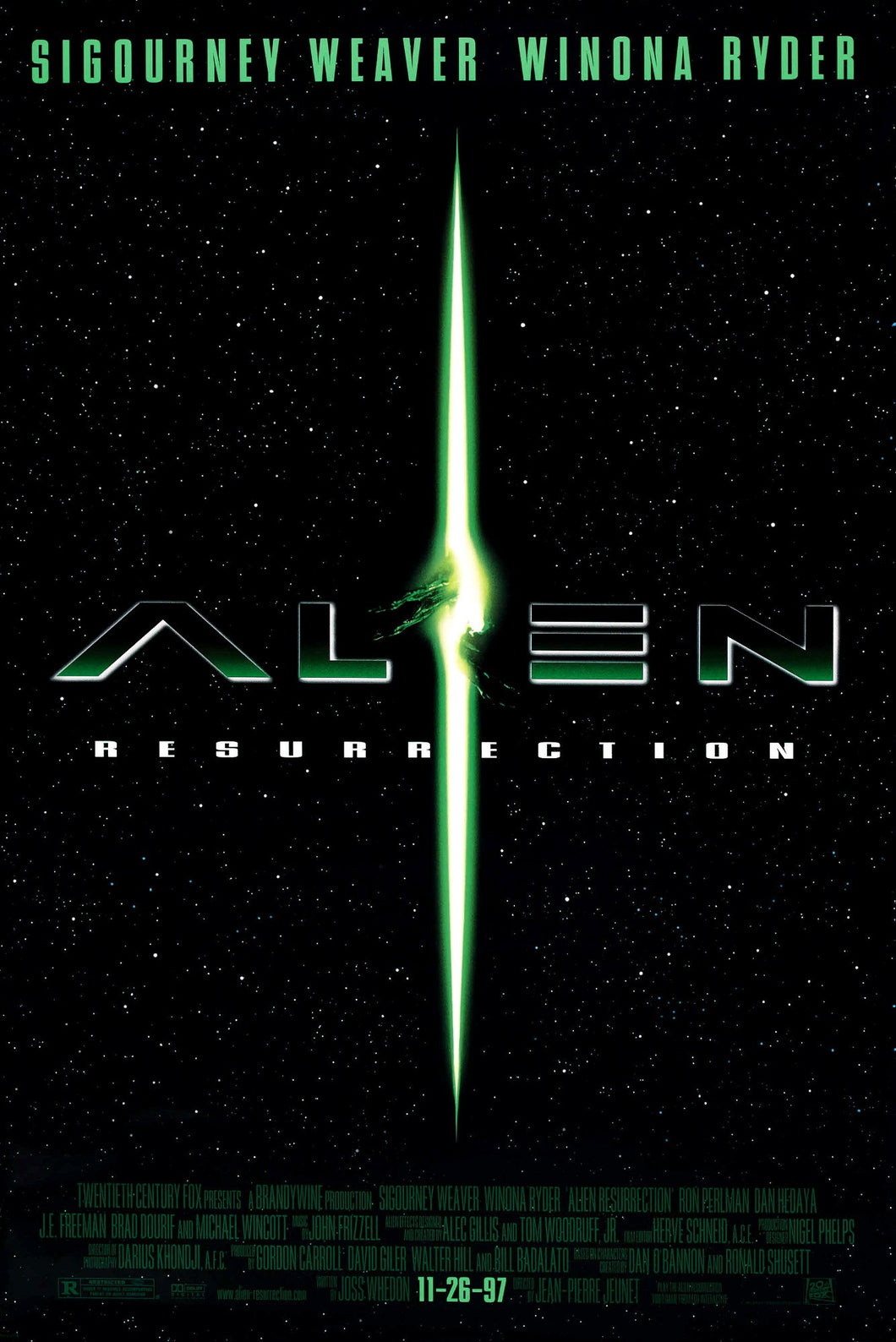 Poster Pelicula Alien: Resurrection