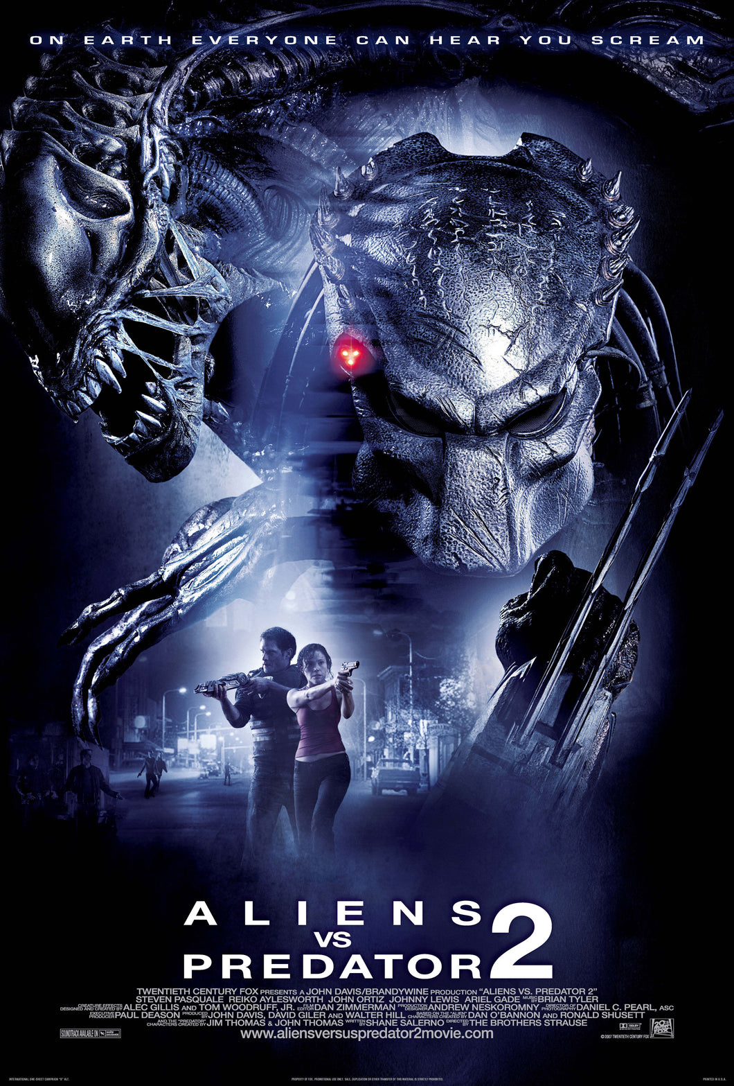 Poster Pelicula Aliens Vs. Predator: Requiem