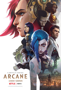 Poster Serie Arcane: League of Legends (tv)