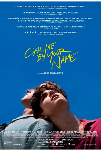 Poster Pelicula Call Me By Your Name
